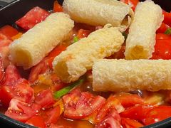 -贵州辣子鸡番茄鸡