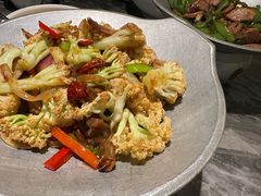 干锅菜花-前海沿·海鲜水饺青岛菜(乐客城店)