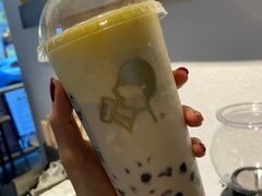 厚烧蛋糕波波奶茶-喜茶(中山利和新地店)