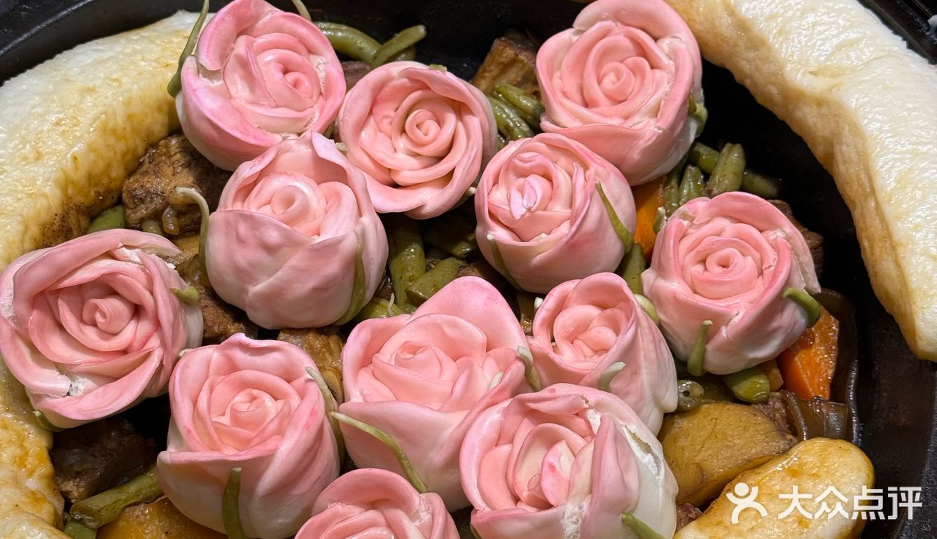 沈阳！！！！女神节玫瑰铁锅炖太🉑了！！！