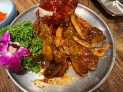 -明洞阿姨·韩式酱蟹烤肉·创意料理(三元桥店)