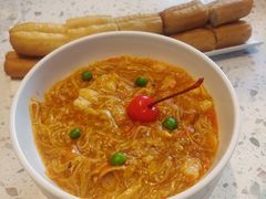 虾仁蟹粉配小油条-赵小姐丨新中餐(曲江店)
