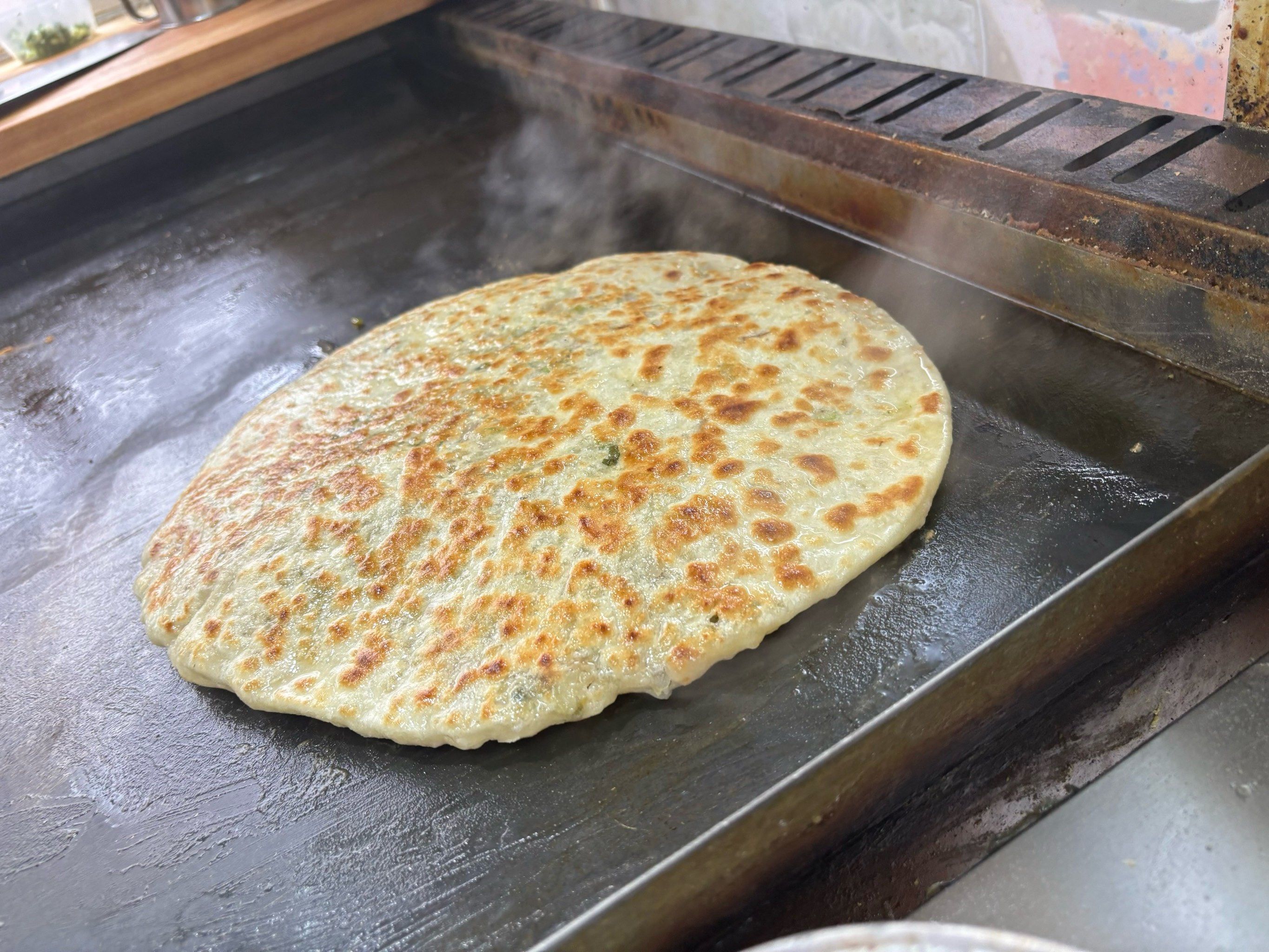 吃到了会呼吸的麦饼!