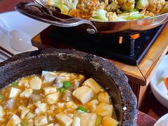 石锅鸡汤豆腐-绿茶餐厅(成都万象城店)