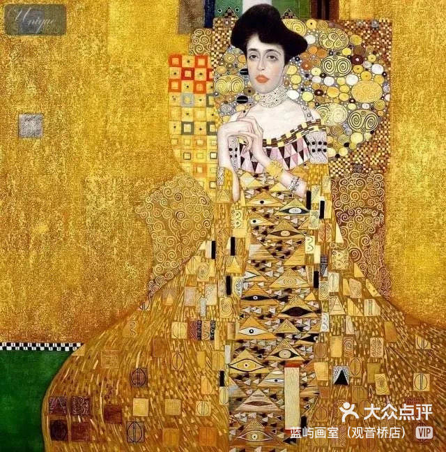 我读不懂克利姆特色彩的温柔