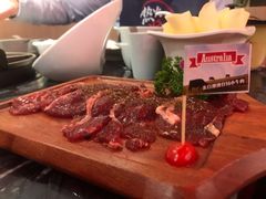 黑椒嫩牛排-热火朝天鲜切牛肉火锅(南强街巷店)