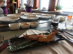 海胆酱烤对虾-一板铁板烧·隐秘一线江景花园餐厅(西湖左岸·天元店)