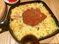 肉酱奶油焗饭-铁酱披萨(乐清南虹店)