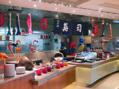 自助取餐区-咖啡苑自助餐厅·中国大饭店