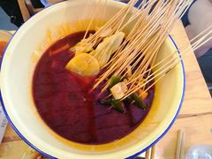 -拈签一笑黄牛肉辣卤串串