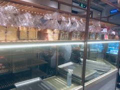 面包甜点陈列柜-山崎面包(静安久光店)