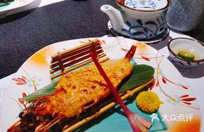Braised Tiger Shrimp with Black Fish Roe