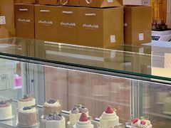 面包甜点陈列柜-chuchulab日式短蛋糕(粤海天地店)