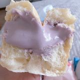 罗森芋泥冰面包