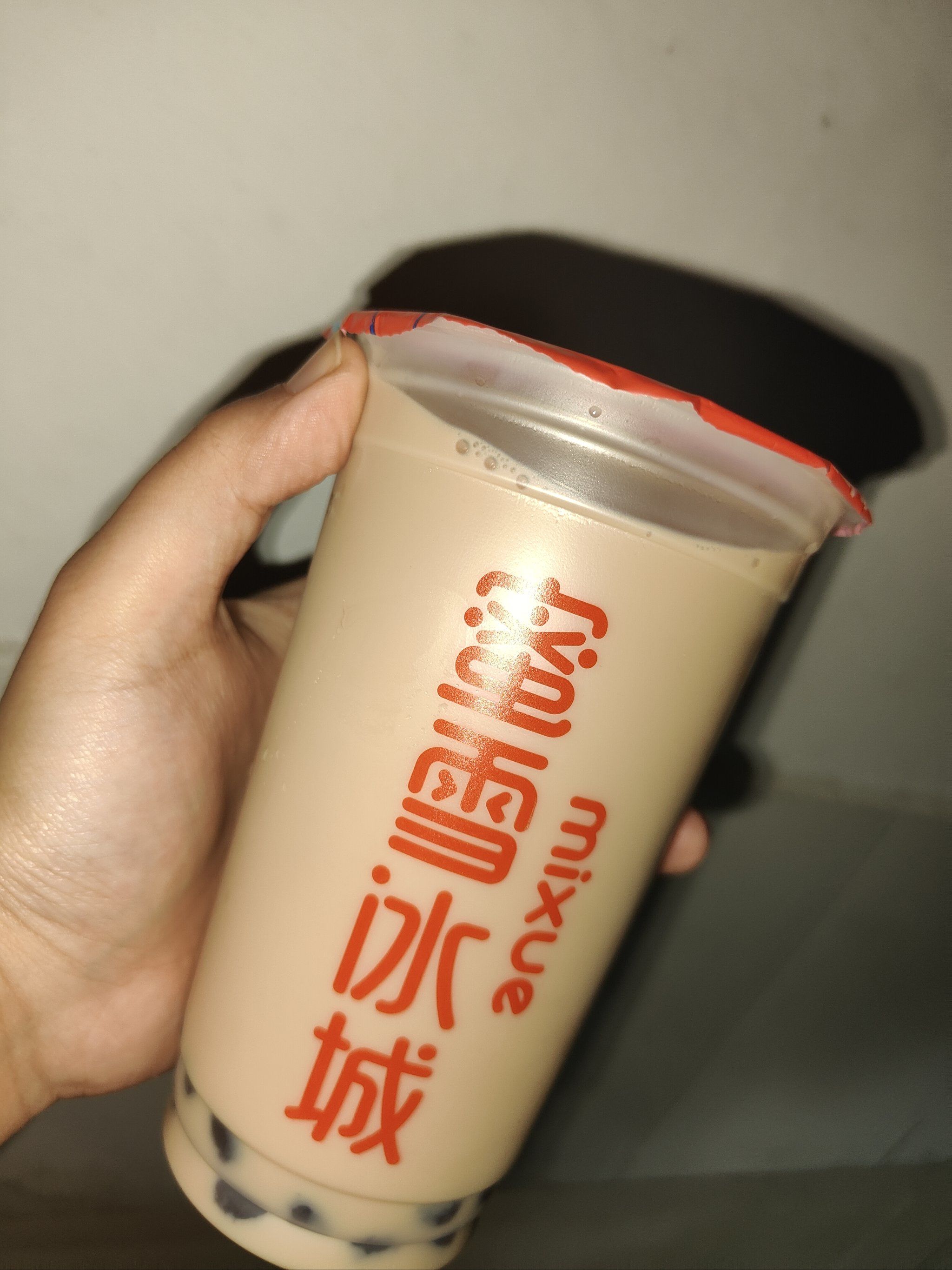 n#今天你喝奶茶了吗#蜜雪冰城#高颜值饮品