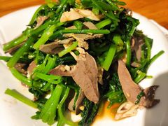 小心肝拌菠菜-一群羊手扒肉·火锅·早茶(远东公寓店)