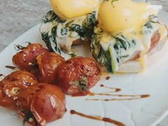 奶油菠菜火腿肉班尼迪克蛋-The Rug Cafe(王府中环店)