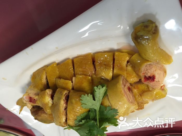 浙家温岭海鲜-三黄鸡-菜-三黄鸡图片-上海美食-大众点评网
