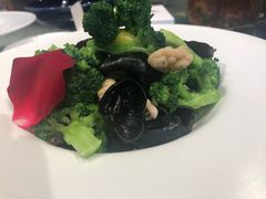 清炒西兰花-北京老铺烤鸭(老城根店)