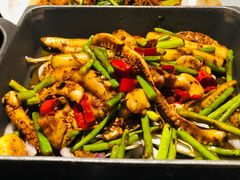 爆炒鱿鱼须-老头儿油爆虾·知味杭州(爱琴海购物中心)