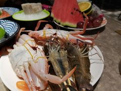 明虾-V-ONE西雅图海鲜自助餐厅(仓山万达广场店)