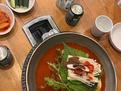 -喇喇排骨火锅·传统韩式脊骨汤(望京西园总店)