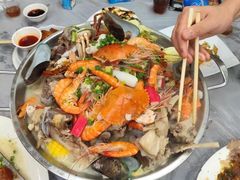 海鲜猪骨煲-凤城康记饭店