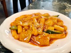 鱼饼炒年糕-桃园中华料理炸酱面(燕儿岛路店)