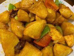 炸土豆块-清真·益鑫羊肉手抓馆(花园北街店)