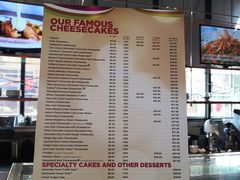 菜单-The Cheesecake Factory(baldwin avenue)