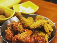 双拼炸鸡半半-BHC炸鸡(明洞总店)