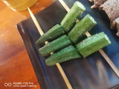 烤秋葵串-鸟串烧Yakitori