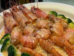 鬼虾焗伊面-将军烧鹅海鲜酒楼