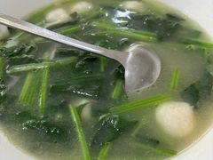 鱼丸菠菜汤-农园餐厅(北京大学店)