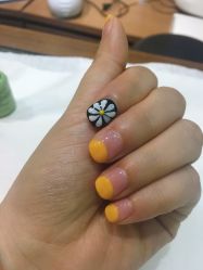 -孔雀手美甲美睫护理