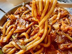 鸡肉炒米粉-满格嗦新疆椒麻鸡火锅.炒米粉(川大江安校区店)