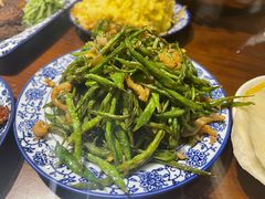扁豆肉丝-娄三少·老北京春饼烤鸭家常菜(方庄店)