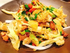 干锅有机花菜-胖老汉椒麻鸡清真新疆菜(西御街店)