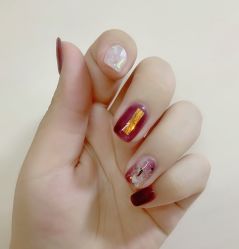 -手牵手美甲