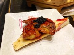 法式黑鱼籽煎鹅肝-仙桐吉宴铁板烧·精致料理