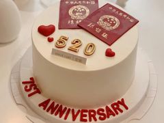 -咖咖熊蛋糕定制·英国蓝风车动物性淡奶油