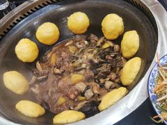 玉米饼-土灶台东北大块肉烧烤(风景城邦店)