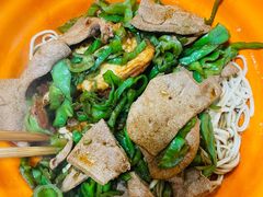 猪肝干挑面-五村饭店