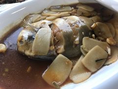 鲳鱼年糕-胖大嫂渔家排档·全海景餐厅(渔村店)