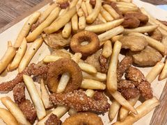 炸鸡块薯条拼盘-每碗面馆(新鸿安大厦店)
