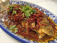 蒜爆鲤鱼-忆外婆徐州菜·地锅鸡·生日宴(吴庄店)