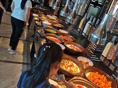 自助取餐区-万达文华酒店·48F云端窗景美食汇自助餐厅