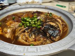 萝卜烧鱼头-张鸟园农家乐(张鸟园店)