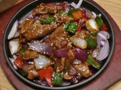 铁板牛柳-盐池羊羔肉主题餐厅
