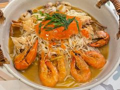 膏蟹汤面-十面欢腾·海鲜面·台式Bistro(长乐路店)
